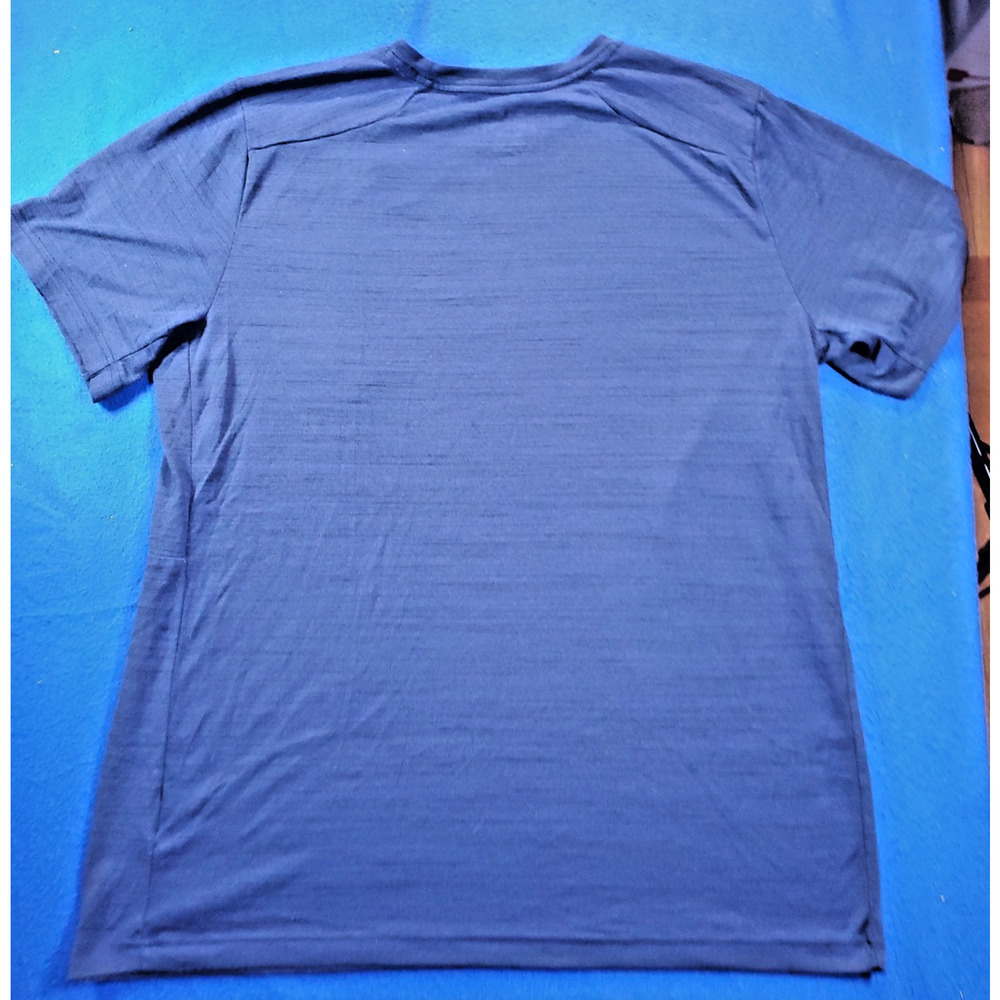 Nike Pro Training Dri-Fit Blue Running T-Shirt Men's Size XL - Picture 10 of 11
